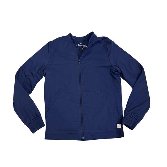 Uniform Advantage Butter Soft STRETCH Technical Knit Zip Front Scrub Jacket XS - Picture 1 of 4